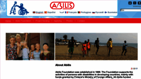 What Abilis.fi website looked like in 2016 (7 years ago)