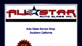 What Allstarwindshields.com website looked like in 2016 (7 years ago)
