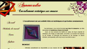 What Annencadre.fr website looked like in 2016 (8 years ago)