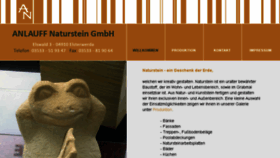 What Anlauff-naturstein.de website looked like in 2016 (8 years ago)
