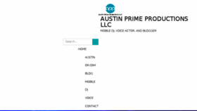 What Austinpri.me website looked like in 2016 (8 years ago)