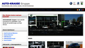 What Auto-krause.de website looked like in 2016 (7 years ago)