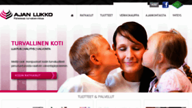 What Ajanlukko.fi website looked like in 2016 (7 years ago)