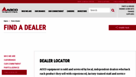 What Agcocorpdealers.com website looked like in 2016 (8 years ago)