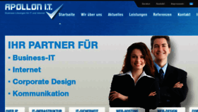 What Apollon-it.de website looked like in 2016 (8 years ago)