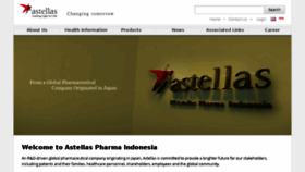 What Astellas.co.id website looked like in 2016 (7 years ago)