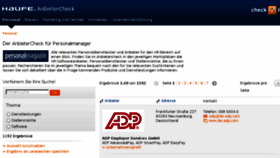 What Anbietercheck.de website looked like in 2016 (8 years ago)