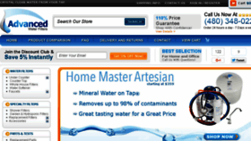 What Advancedwaterfilters.com website looked like in 2016 (7 years ago)