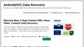 What Android-ios.data-photo-recovery-tips.com website looked like in 2016 (7 years ago)