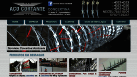 What Acocortante.com.br website looked like in 2016 (7 years ago)