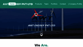 What Awtenergy.com website looked like in 2016 (7 years ago)