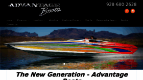 What Advantageboats.com website looked like in 2016 (8 years ago)