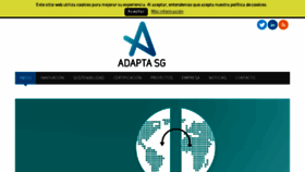 What Adaptasg.com website looked like in 2016 (7 years ago)
