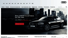 What Audi.com.my website looked like in 2016 (7 years ago)