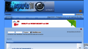 What Aquario31.fr website looked like in 2016 (7 years ago)