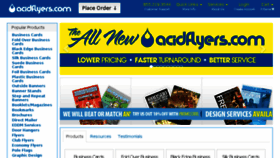 What Acidflyers.com website looked like in 2016 (7 years ago)