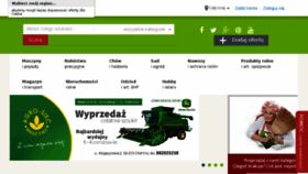 What Agrotablica.pl website looked like in 2016 (7 years ago)