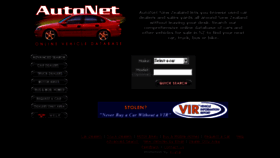 What Autonet.co.nz website looked like in 2016 (7 years ago)