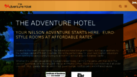 What Adventurehotel.ca website looked like in 2016 (7 years ago)
