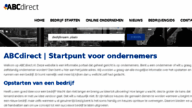 What Abcdirect.nl website looked like in 2016 (7 years ago)