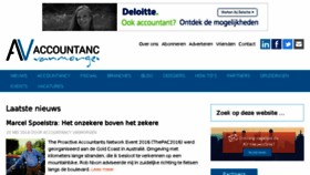 What Accountancyvanmorgen.nl website looked like in 2016 (7 years ago)