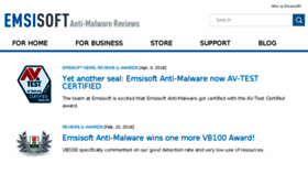 What Anti-malware-reviews.com website looked like in 2016 (8 years ago)