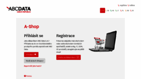 What A-shop.cz website looked like in 2016 (7 years ago)