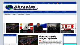 What Akyazim.net website looked like in 2016 (7 years ago)