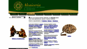 What Alcaiceria.com website looked like in 2016 (7 years ago)