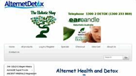 What Alternetdetox.com.au website looked like in 2016 (7 years ago)