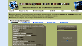 What Annuairedeshotes.fr website looked like in 2016 (7 years ago)