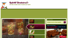 What Aperitif-dinatoire.fr website looked like in 2016 (7 years ago)