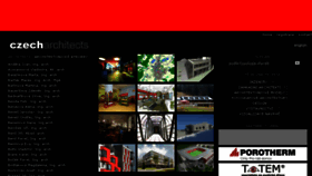What Arch.cz website looked like in 2016 (9 years ago)