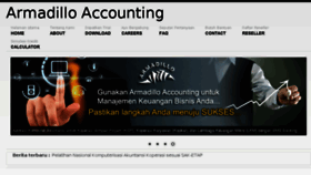 What Armadilloaccounting.com website looked like in 2016 (7 years ago)