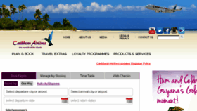 What Airjamaica.com website looked like in 2016 (7 years ago)