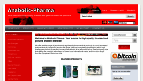 What Anabolic-pharma.biz website looked like in 2016 (7 years ago)