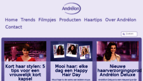 What Andrelon.nl website looked like in 2016 (7 years ago)