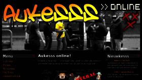 What Aukesss.nl website looked like in 2016 (7 years ago)