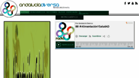 What Andaluciadiversa.com website looked like in 2016 (7 years ago)