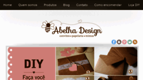What Abelhadesign.com website looked like in 2016 (7 years ago)