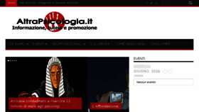 What Altrapsicologia.it website looked like in 2016 (7 years ago)