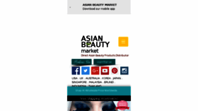 What Asianbeautymarket.com website looked like in 2016 (7 years ago)