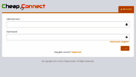 What Account.cheapconnect.net website looked like in 2016 (7 years ago)