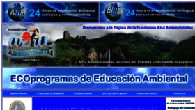 What Azulambientalistas.org website looked like in 2016 (7 years ago)
