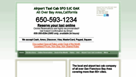 What Airporttaxicabservices.com website looked like in 2016 (7 years ago)