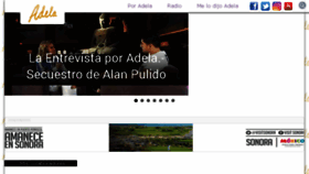 What Adelamicha.com website looked like in 2016 (7 years ago)