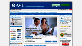 What Avl-investmentfonds.de website looked like in 2016 (7 years ago)