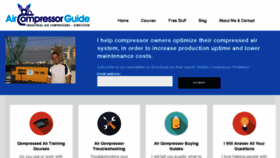 What Air-compressor-guide.com website looked like in 2016 (7 years ago)