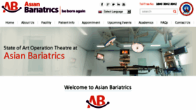 What Asianbariatrics.com website looked like in 2016 (7 years ago)