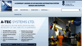 What A-tec-systems.co.uk website looked like in 2016 (7 years ago)